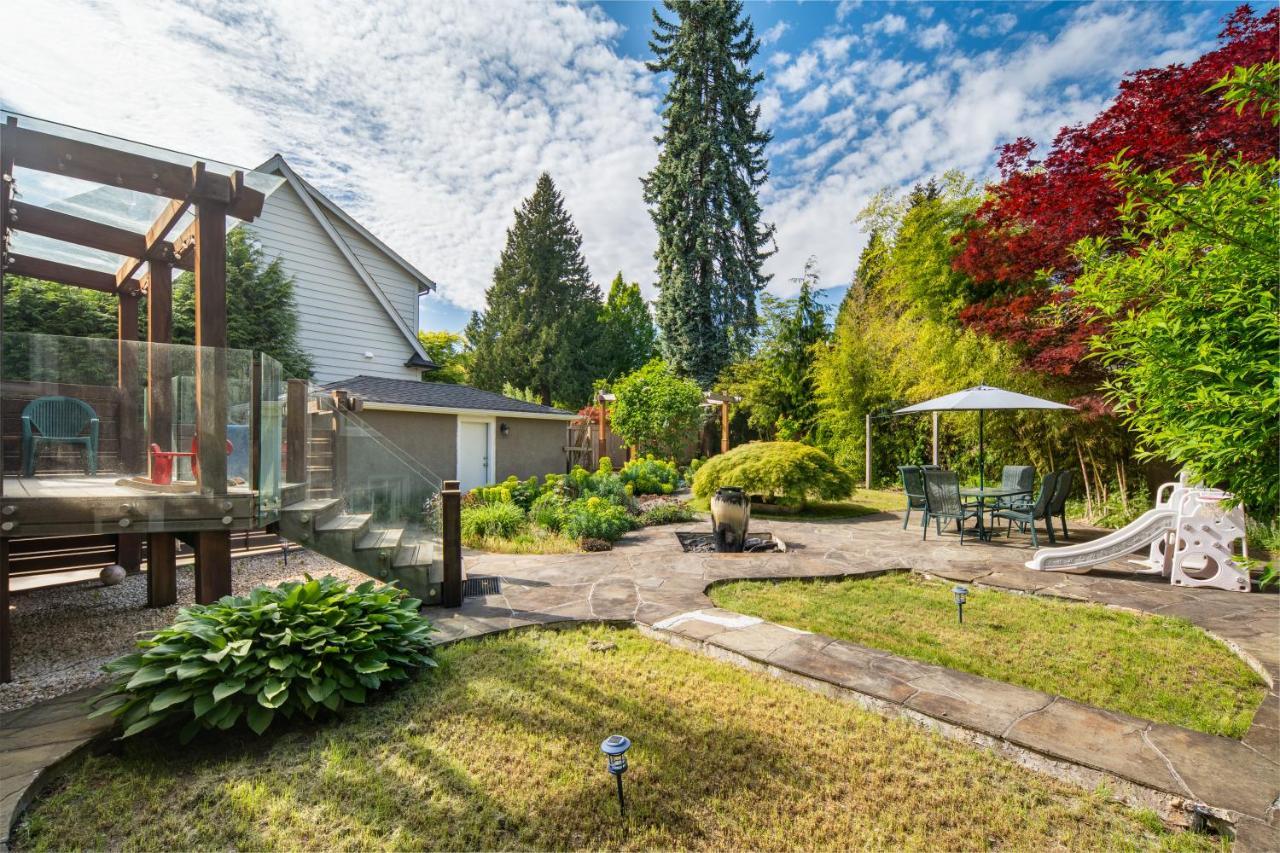 Gorgeous 4 Bedroom Garden Level Suite At Vancouver West & Ubc Exterior foto